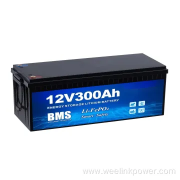 OEM LiFePO4 Battery 12V 300ah Rechargeable Lithium Ion